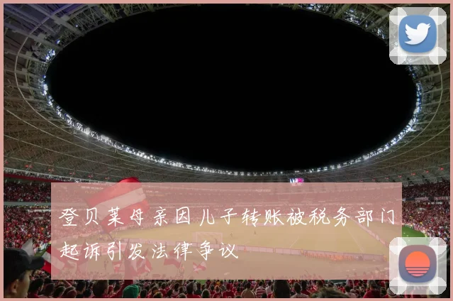 登贝莱母亲因儿子转账被税务部门起诉引发法律争议